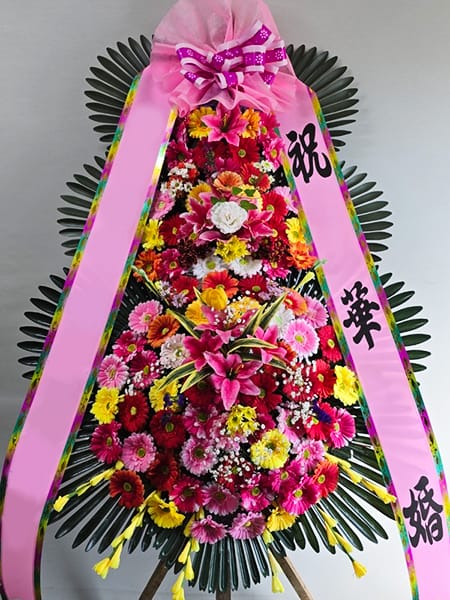 노블발렌티 삼성점 가장 인기있는 3단화환 기본형